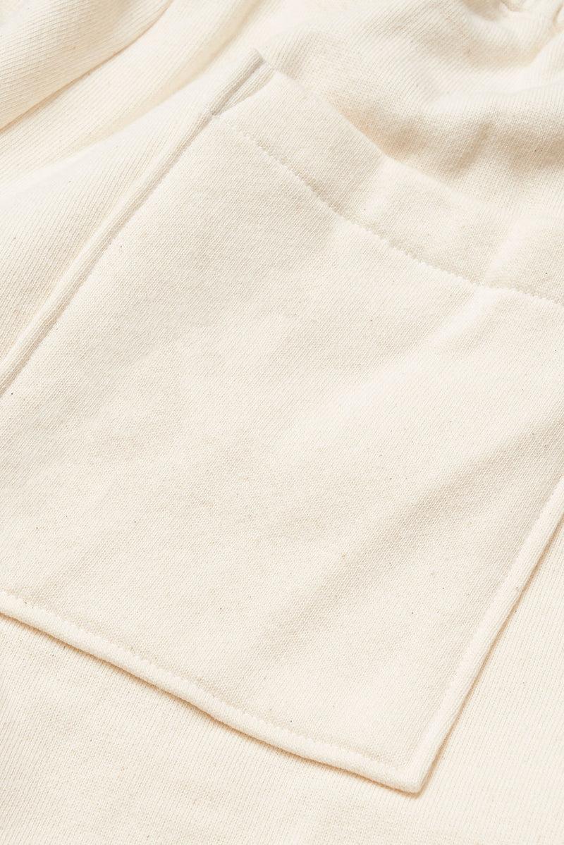 Men's Organic Heavyweight Fleece Sweatpants in Natural Product Image