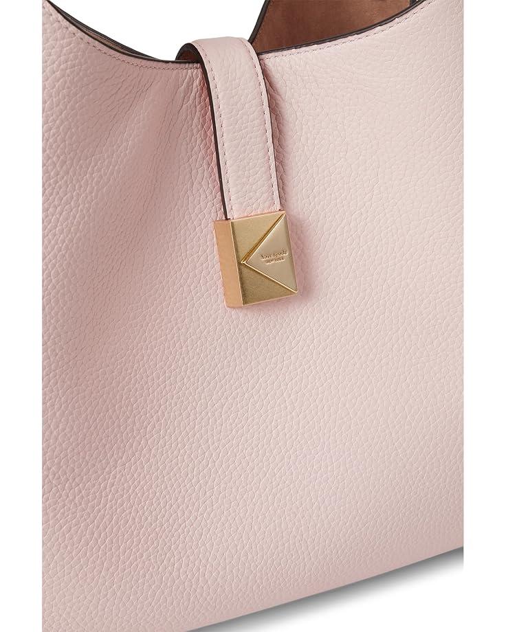 Kate Spade New York Deco Pebbled Leather Medium Crossbody Tote Product Image