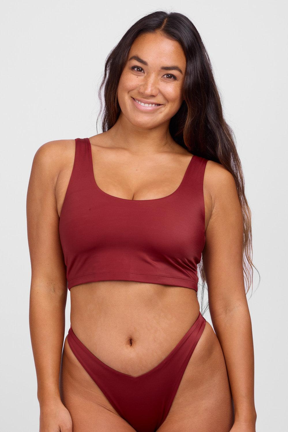 Mira Bikini Top - Kelp Female Product Image