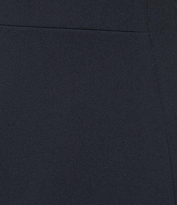 DKNY by Donna Karan Scuba Crepe Crew Neck Balloon Short Sleeve Sheath Dress Product Image