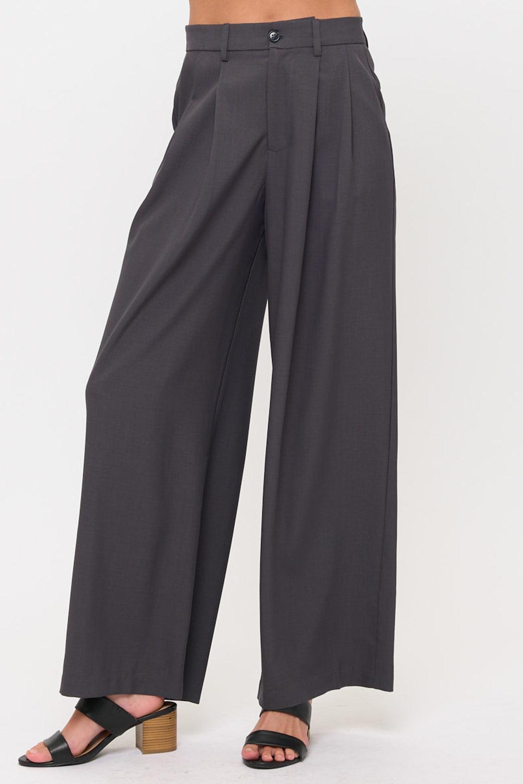 Sleeveless Top & Wide-Leg Trousers 2 Piece Sets Product Image