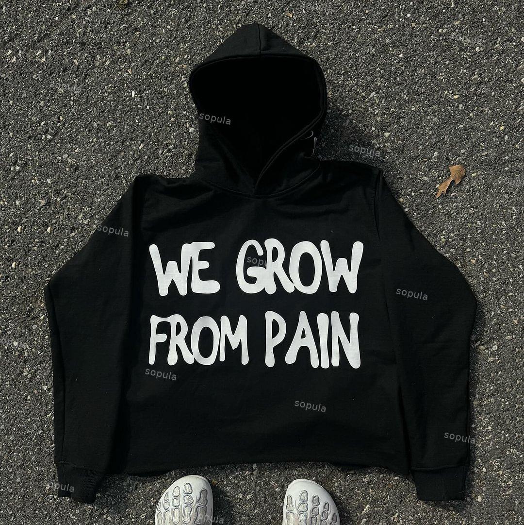 Vintage Benowrld Graphic Oversized Hoodie Product Image