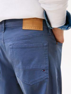 Garment Washed Straight 5-Pocket Pant Product Image