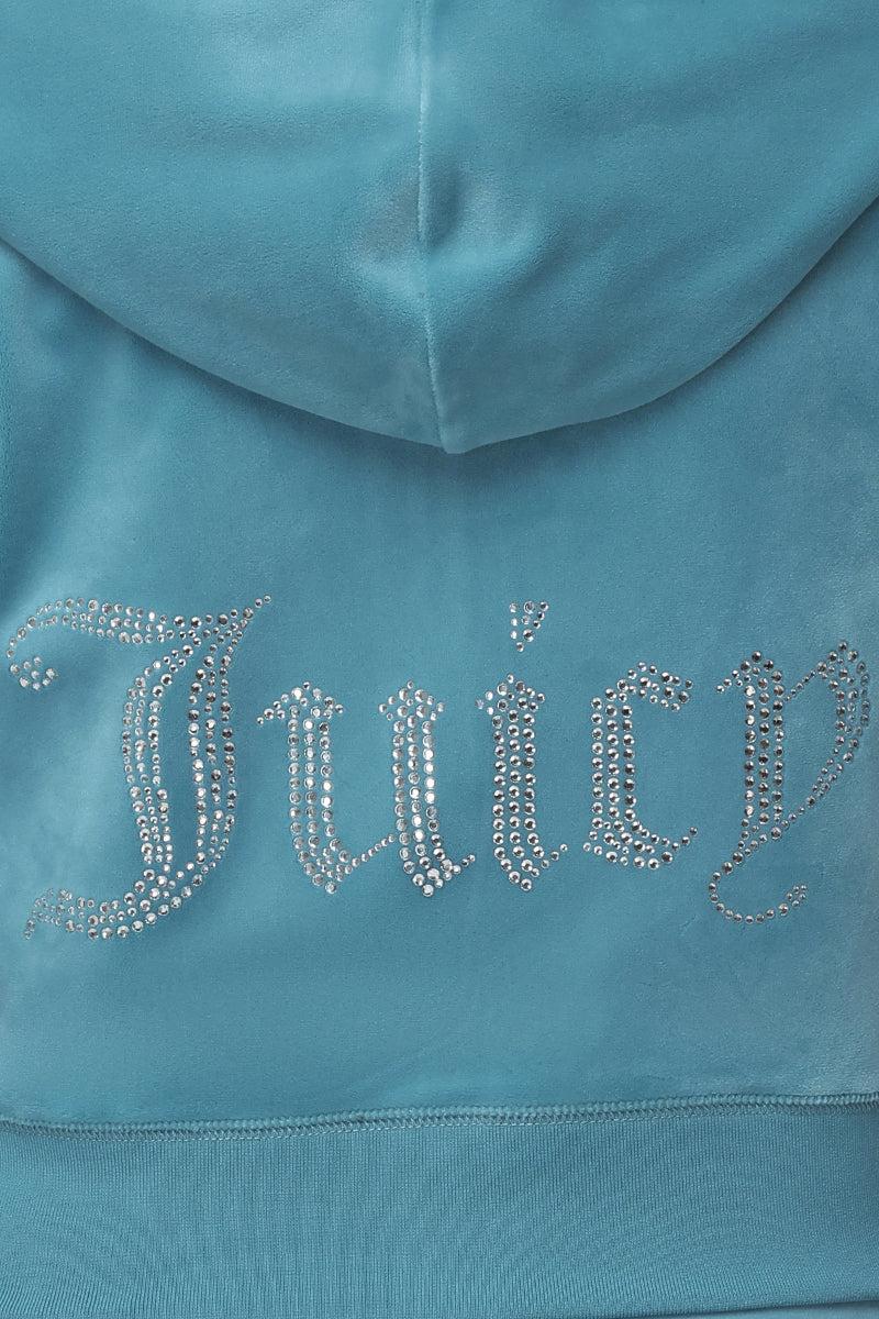 OG Big Bling Velour Hoodie Product Image