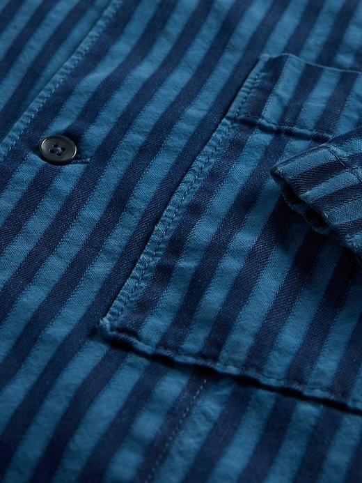 Denim Stripe Shirt Product Image