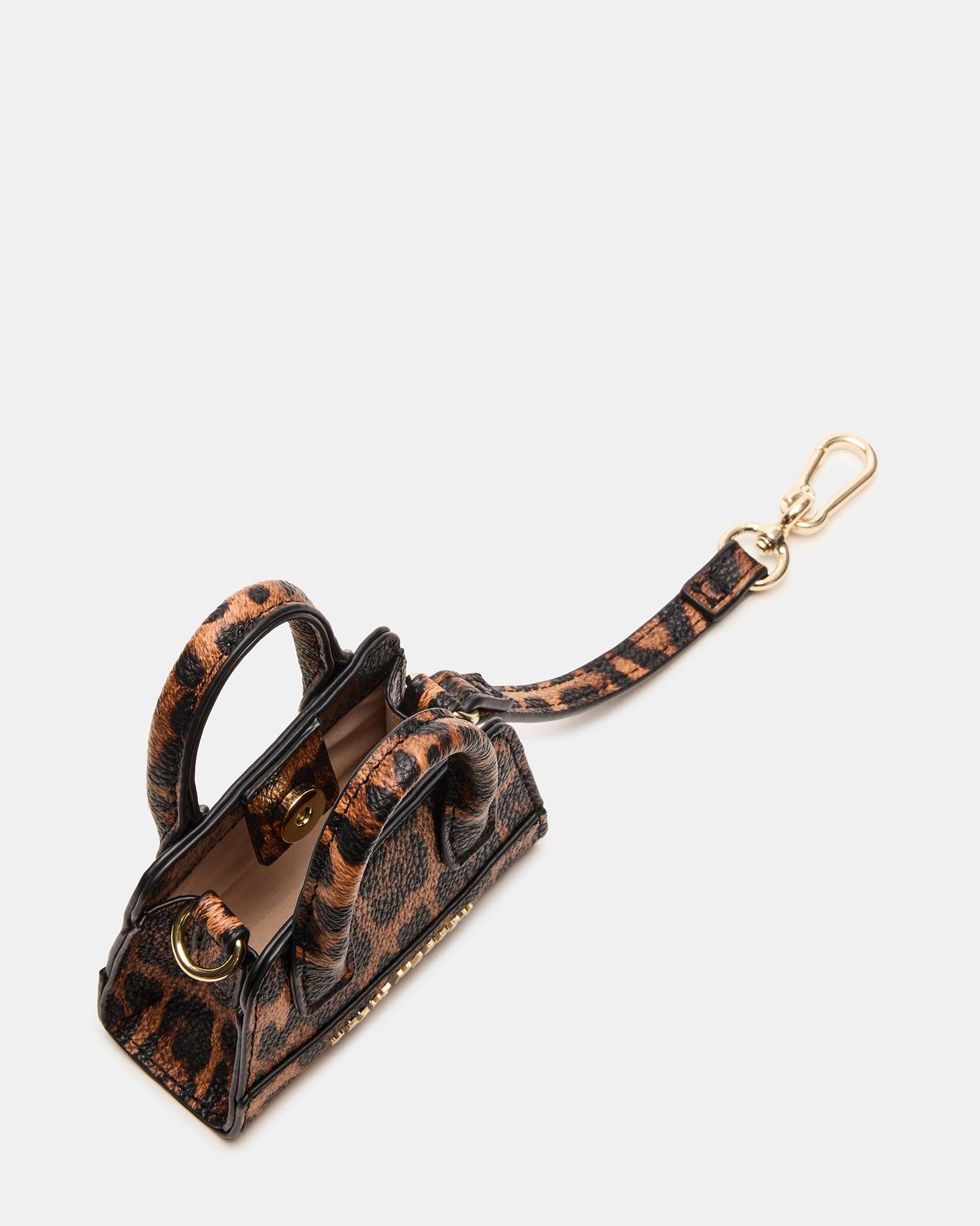 MICRO TOTE BAG CHARM LEOPARD Female Product Image