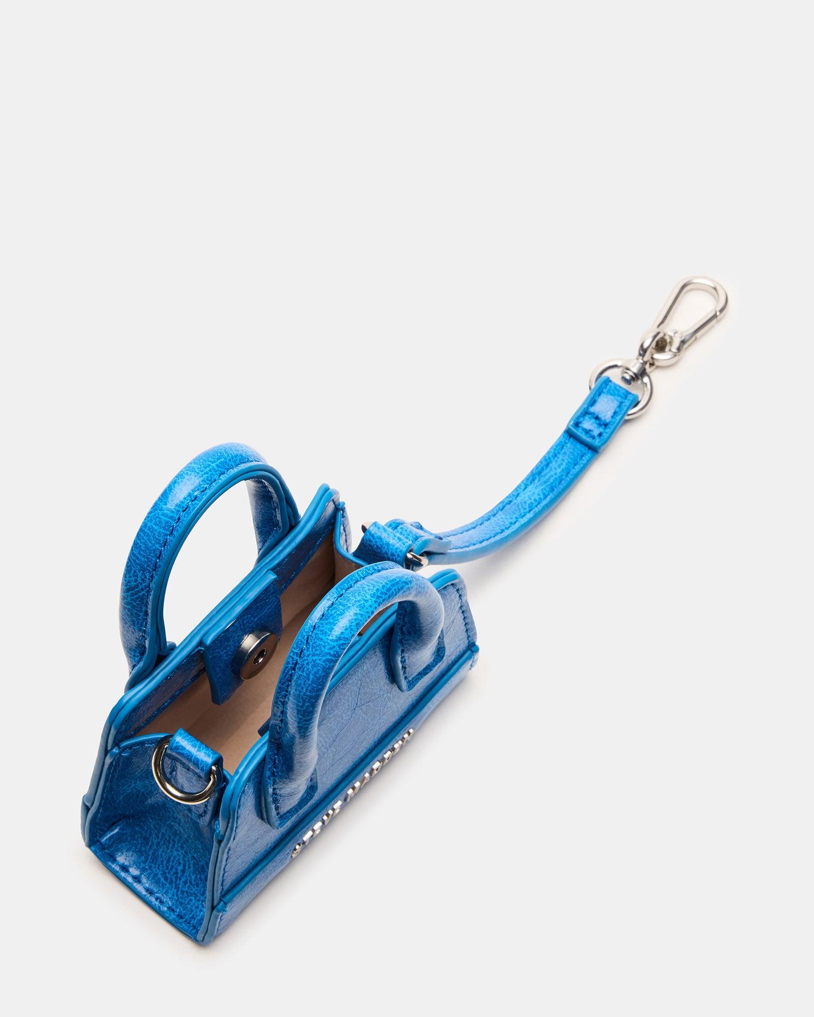 MICRO TOTE BAG CHARM BLUE Female Product Image