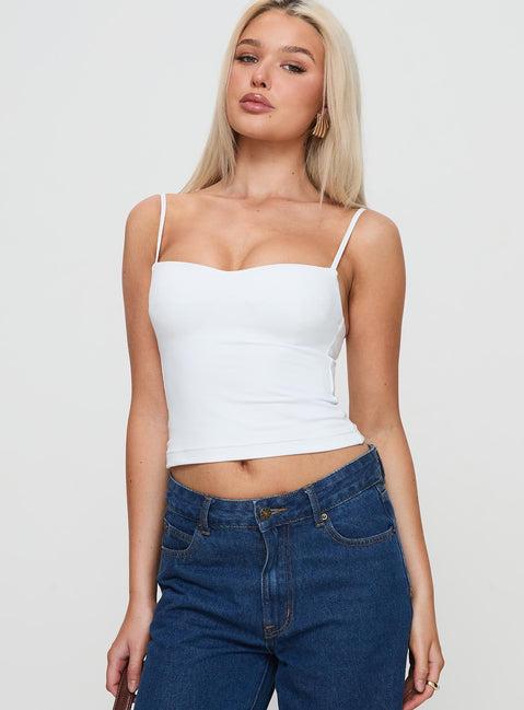 Evanda Top White Product Image