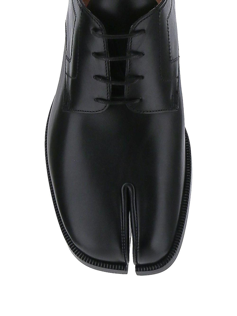 Tabi leather derby shoes Product Image