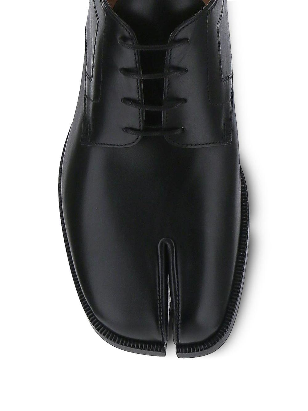 Tabi leather derby shoes Product Image