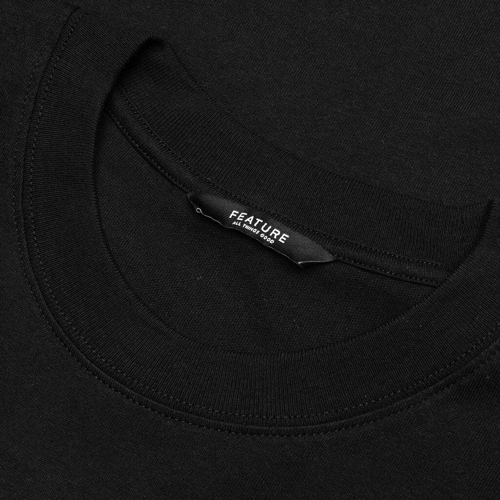 Universal Consciousness Crew-Neck T-Shirt - Black Male Product Image