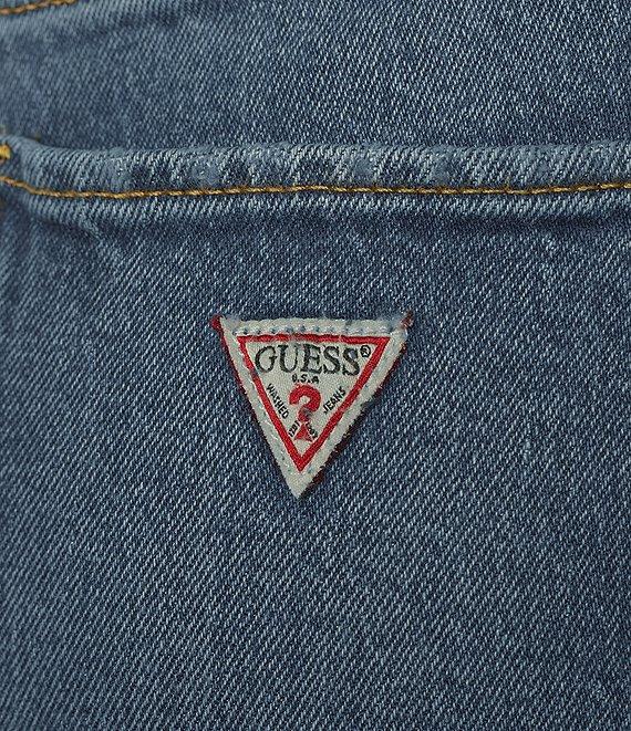 Guess Mid Rise Straight Jeans Product Image