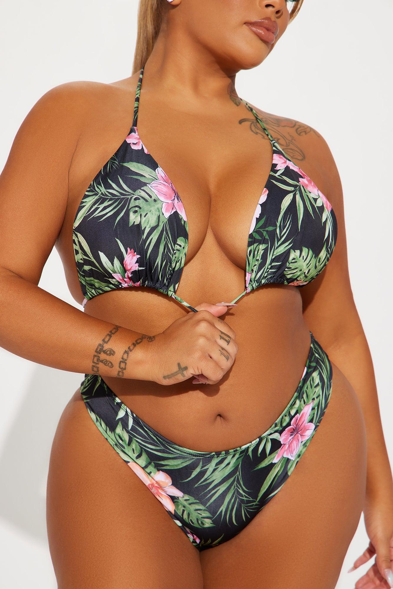 Vacations In Tulum 3 Piece Sunsuit Set - Black/combo Product Image