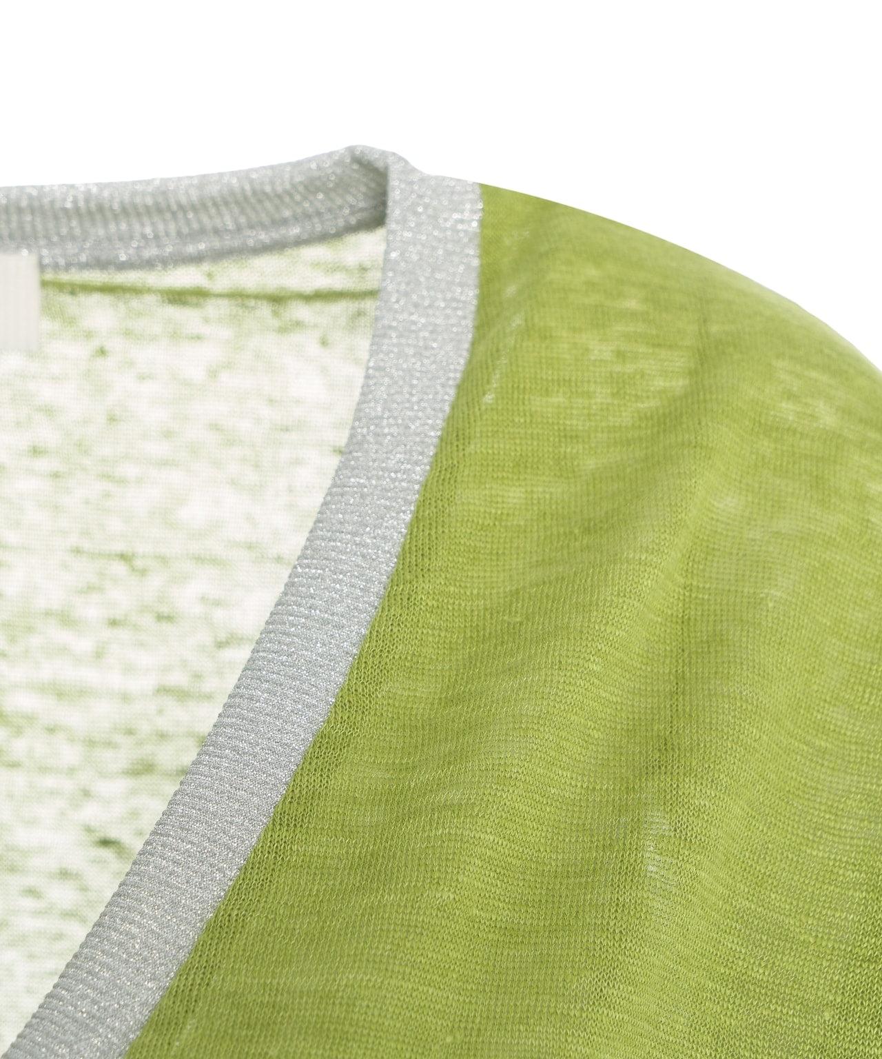 Short sleeve linen sweater Product Image