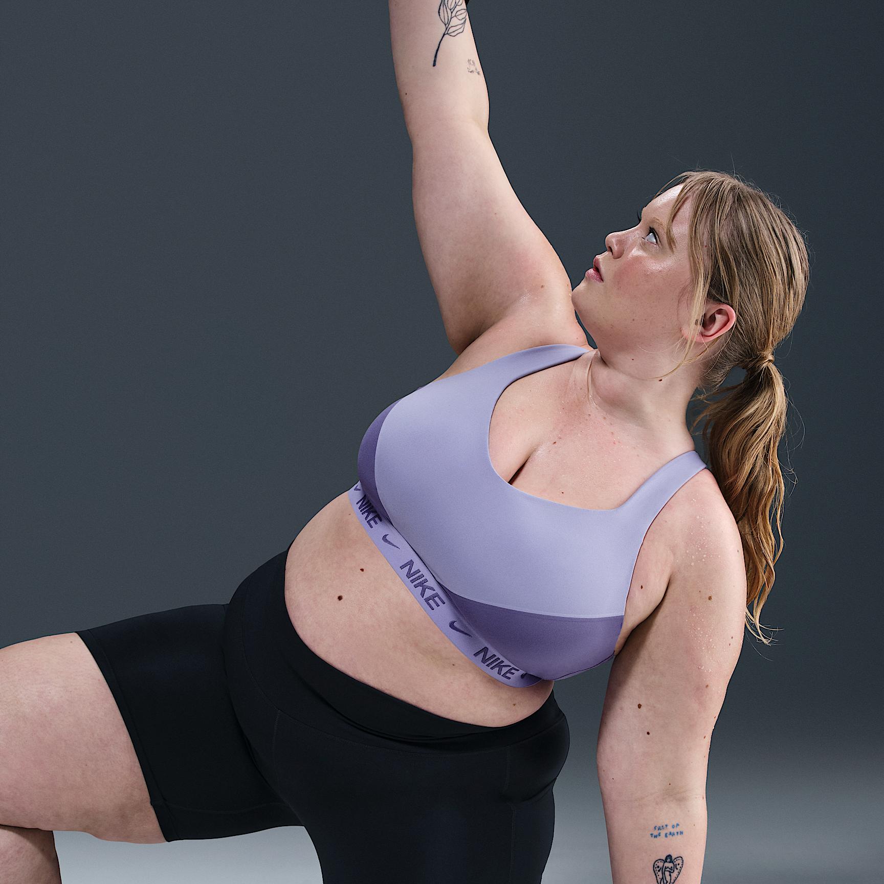 Nike Indy High Support Women's Padded Adjustable Sports Bra (Plus Size) Product Image