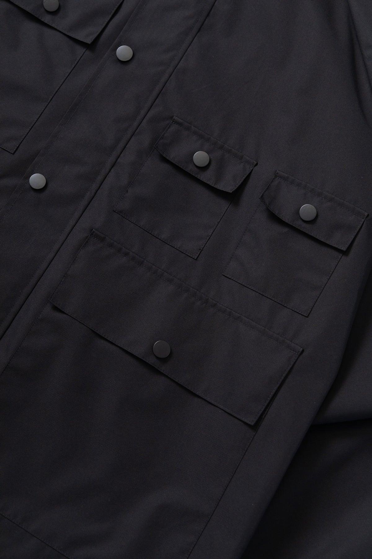 Blacksmith - Multi Pocket Shell Jacket - Black Product Image