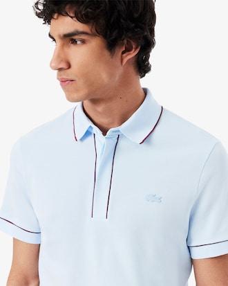 Men's Regular Fit Paris Stretch Piqué Polo Product Image