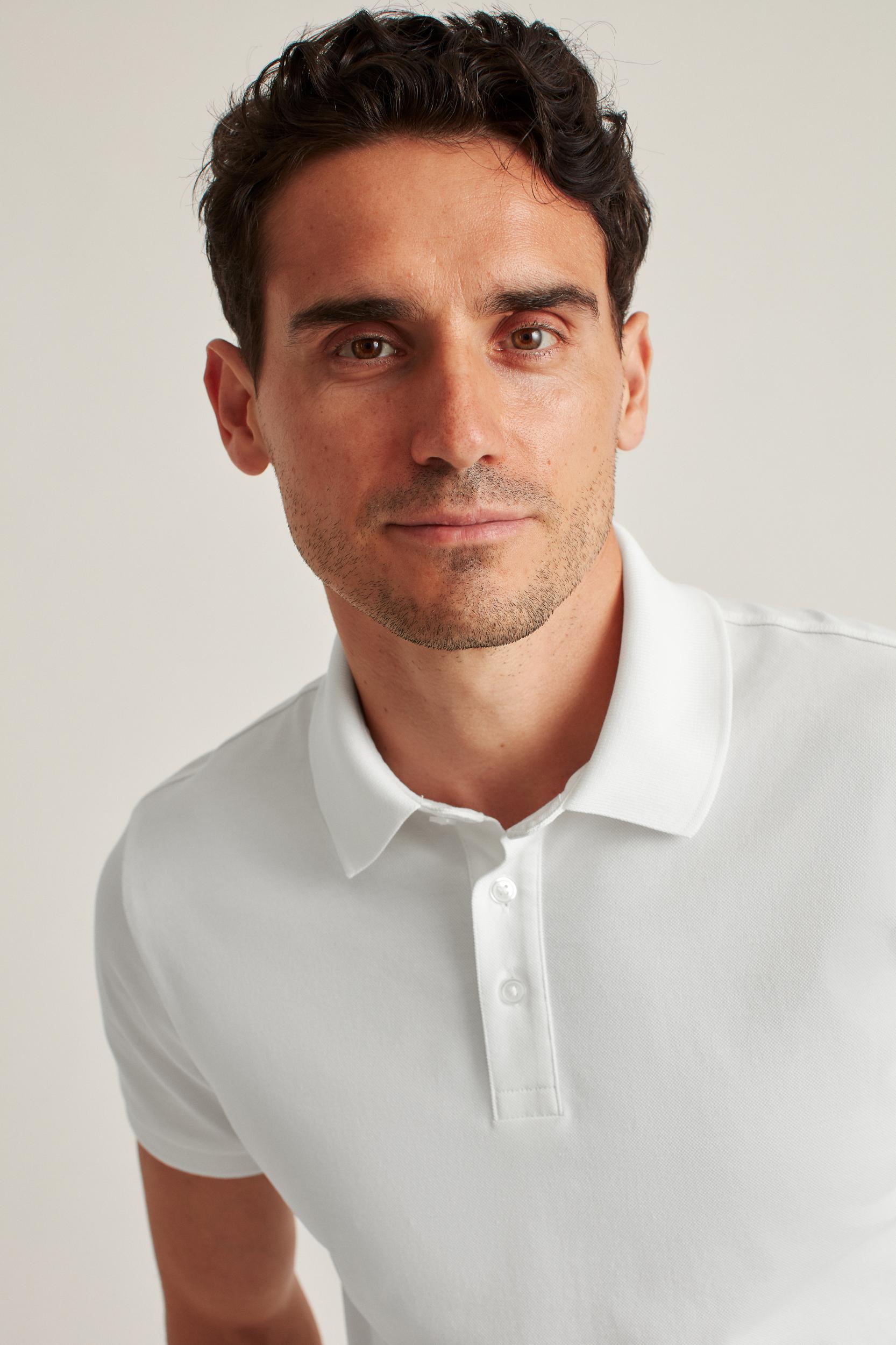 Stretch Pique Polo Product Image