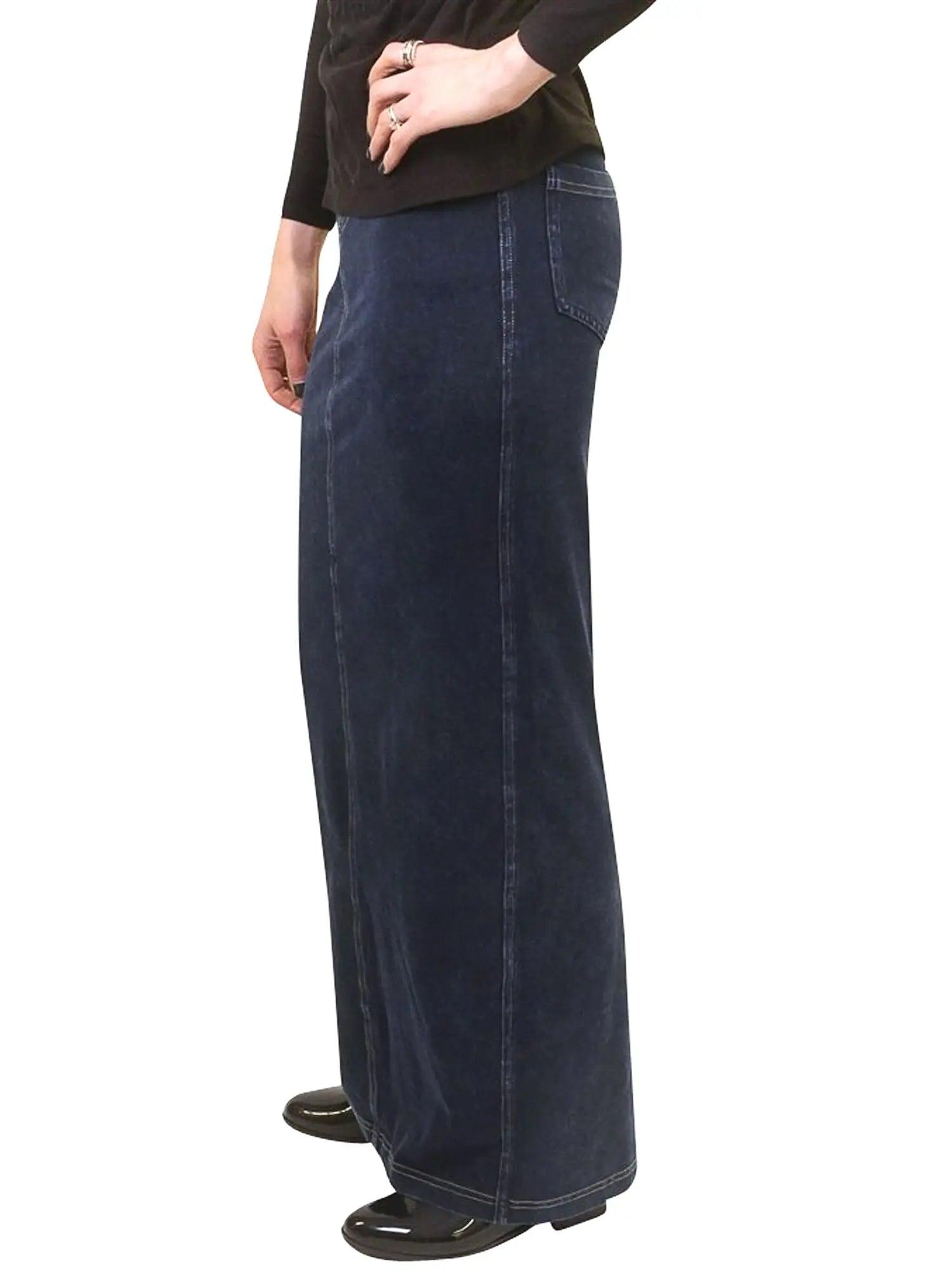 Hard Tail Long Pocket Slit Skirt WJ-111 Product Image