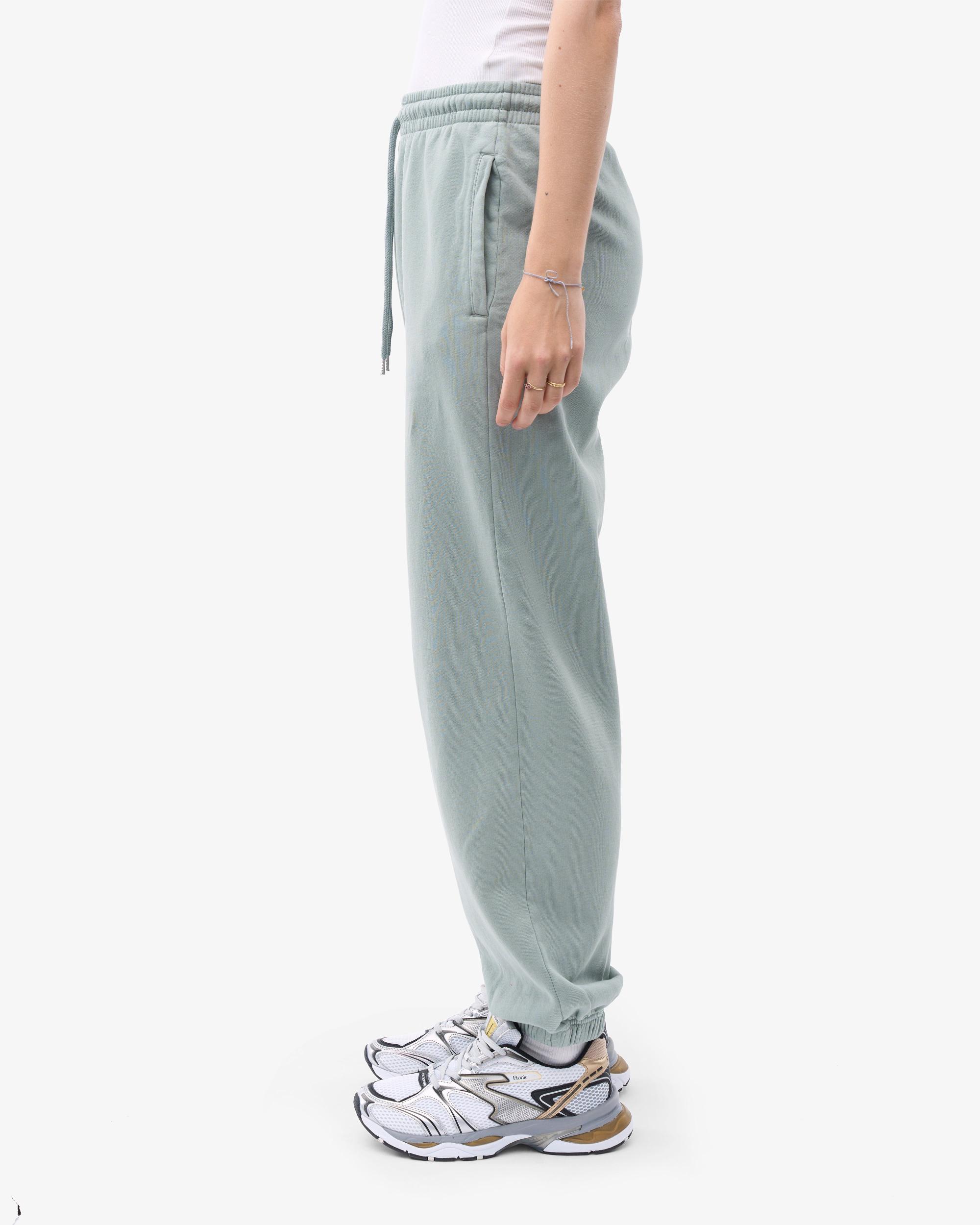 Organic Relaxed Sweatpants - Steel Blue Product Image