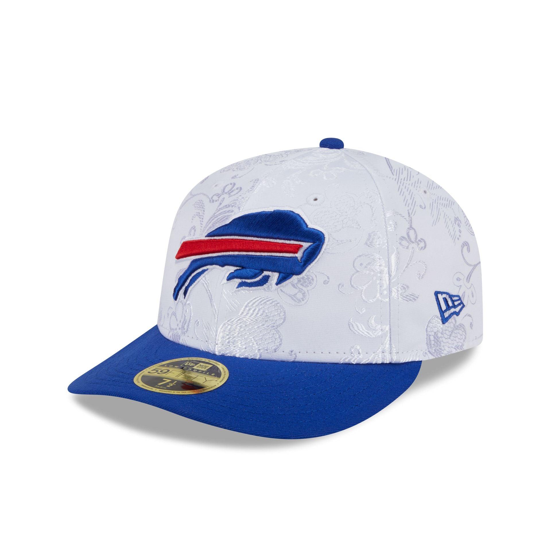 Buffalo Bills Floral Shine Low Profile 59FIFTY Fitted Hat Male Product Image