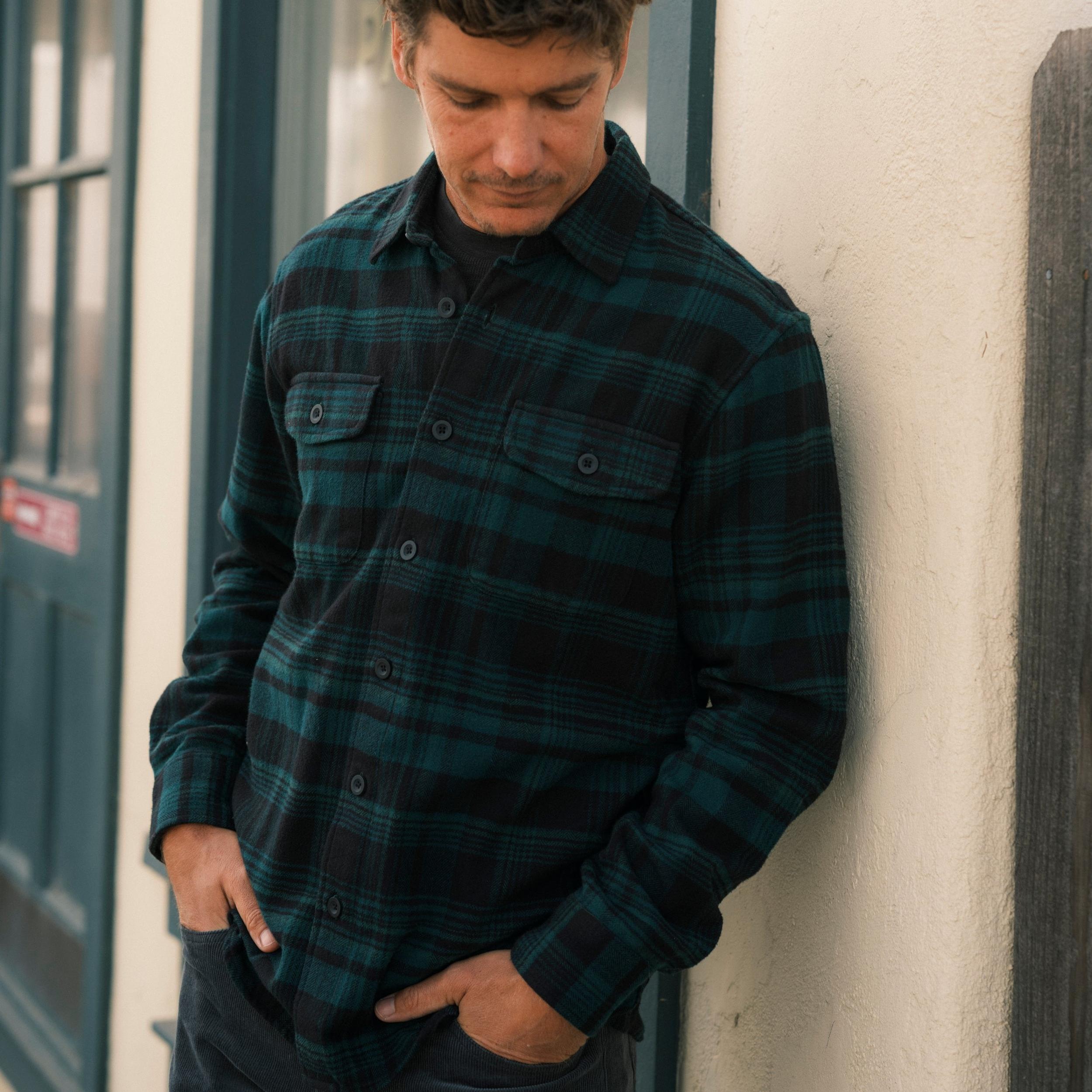 Herringbone Heritage Flannel - Sycamore Green Product Image