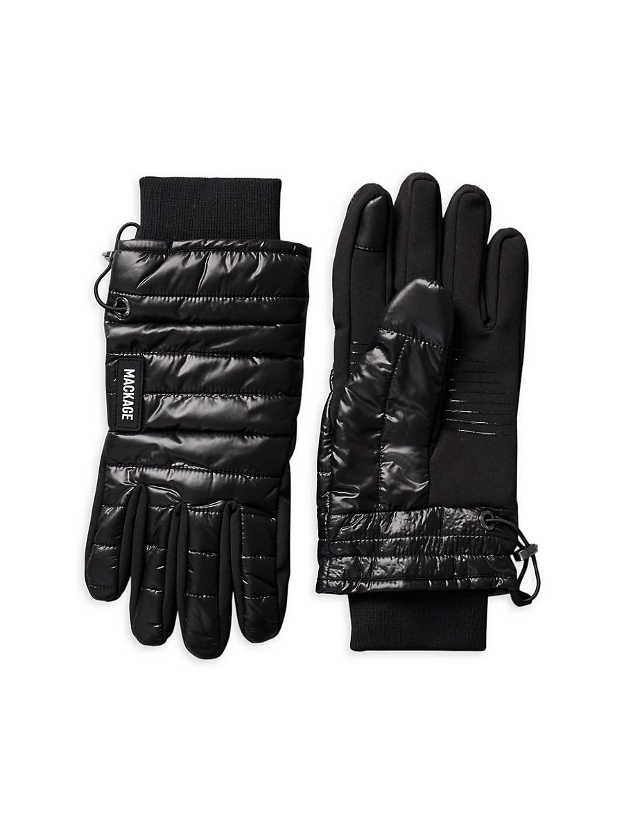 Womens Alfie Quilted Nylon Gloves Product Image