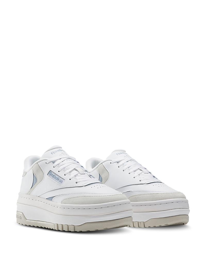 Reebok Womens Reebok Club C Extra - Womens Shoes Pure Grey/White/White Product Image