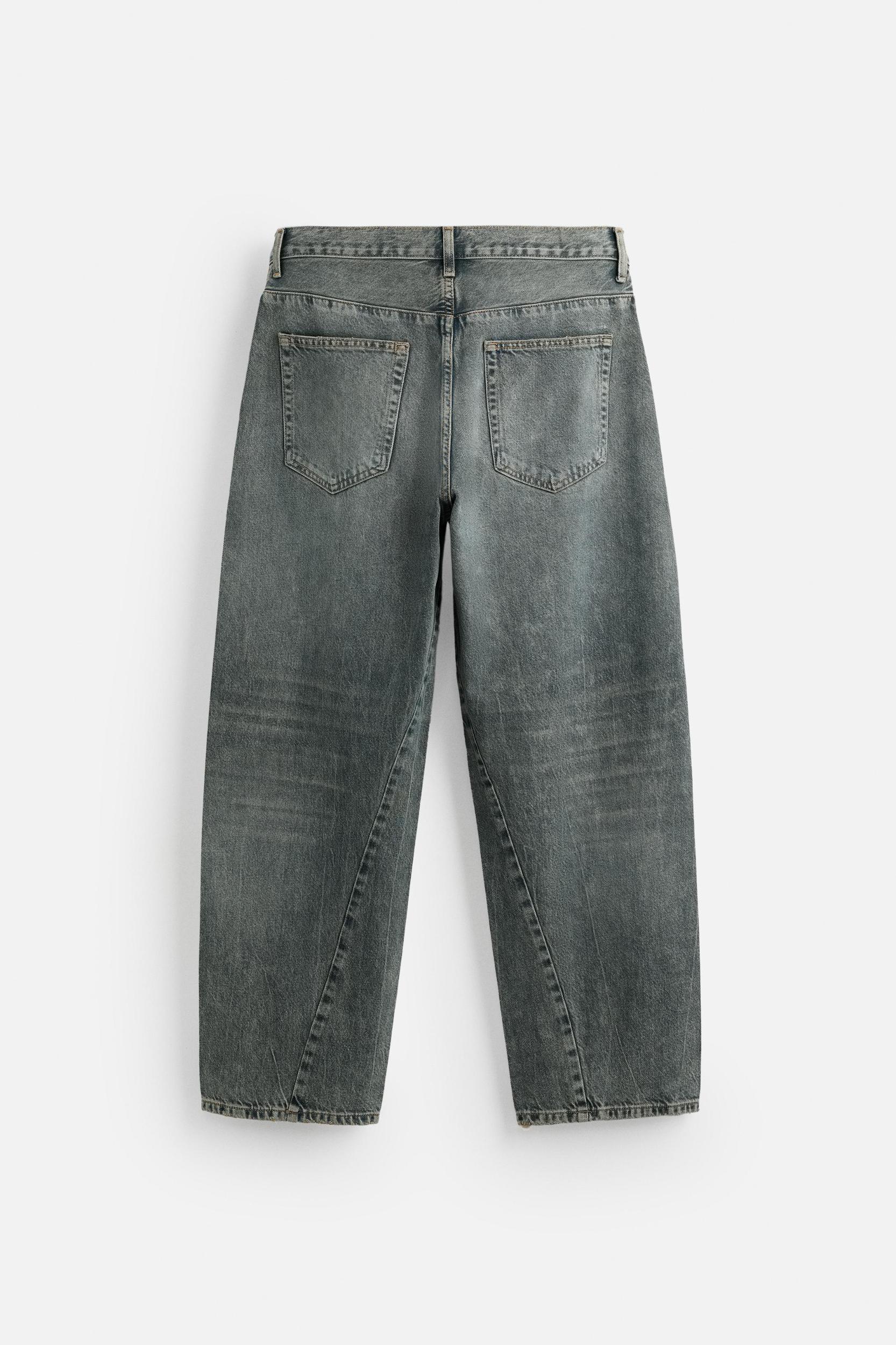 BAGGY FIT JEANS WITH SEAMS Product Image