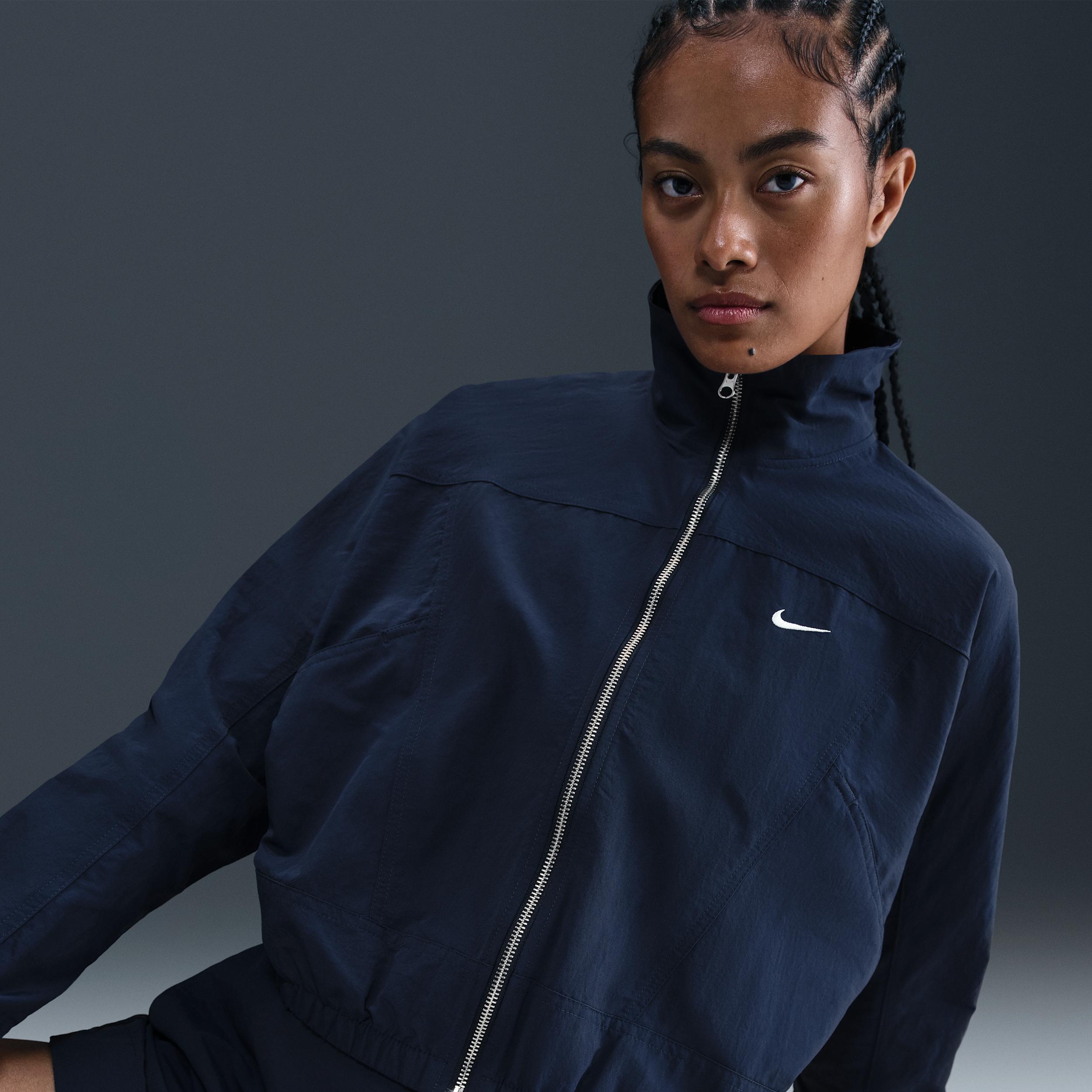 Womens Nike Sportswear Everything Wovens Oversized Repel UV Protection Jacket | HJ0999-410 Product Image