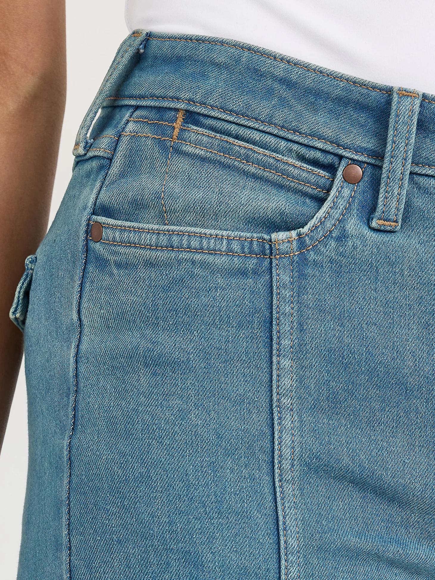 Women's Wrangler Retro® Bailey High Rise Pintuck Trouser Jean in Brooklyn Product Image