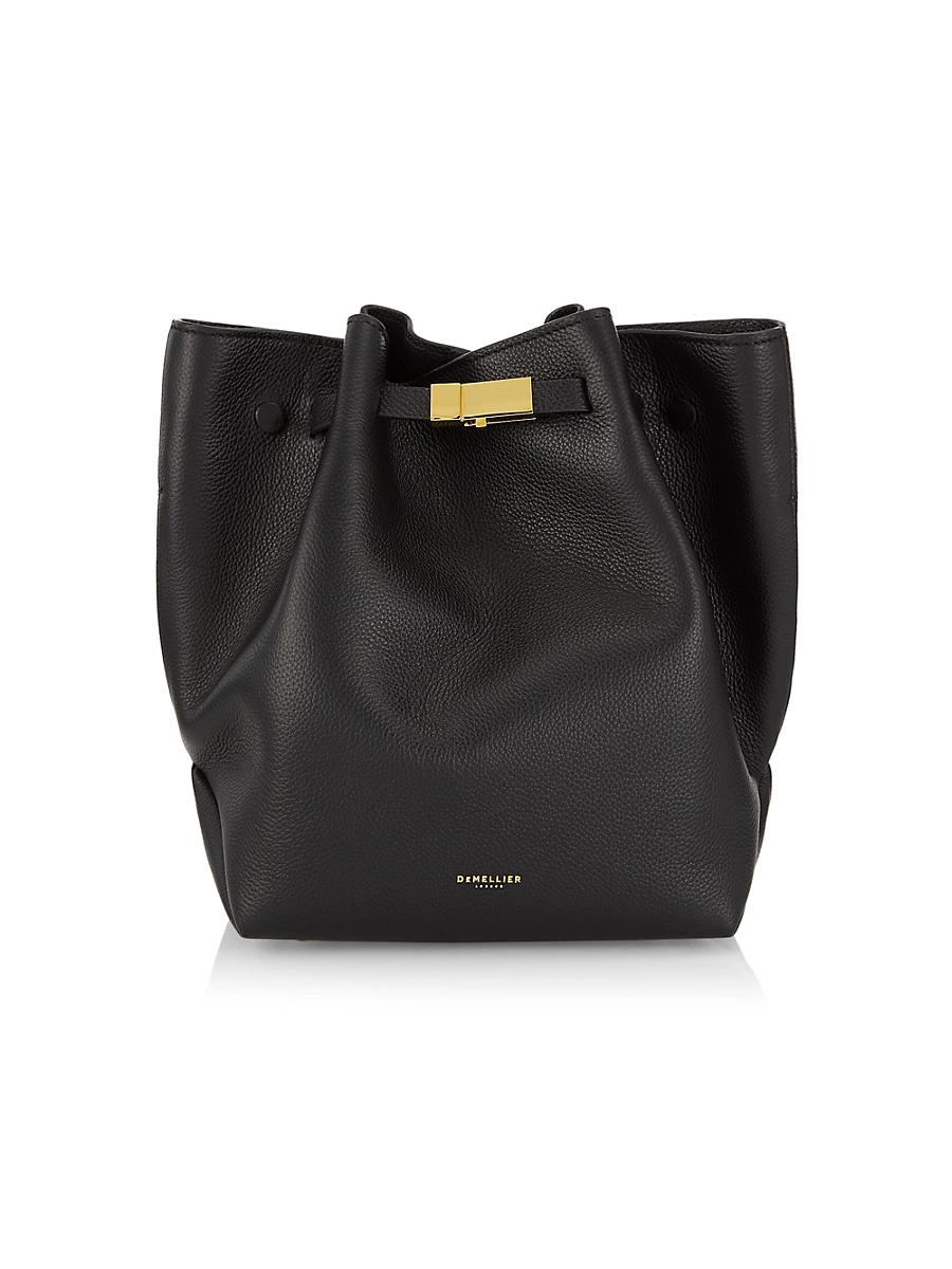 Womens New York Leather Bucket Bag Product Image