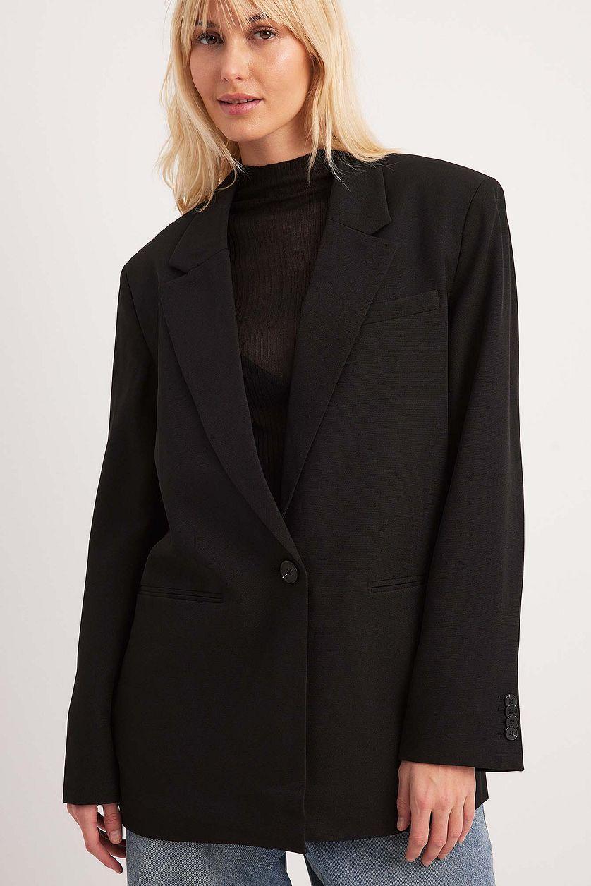 Recycled Sharp Oversized Blazer Product Image