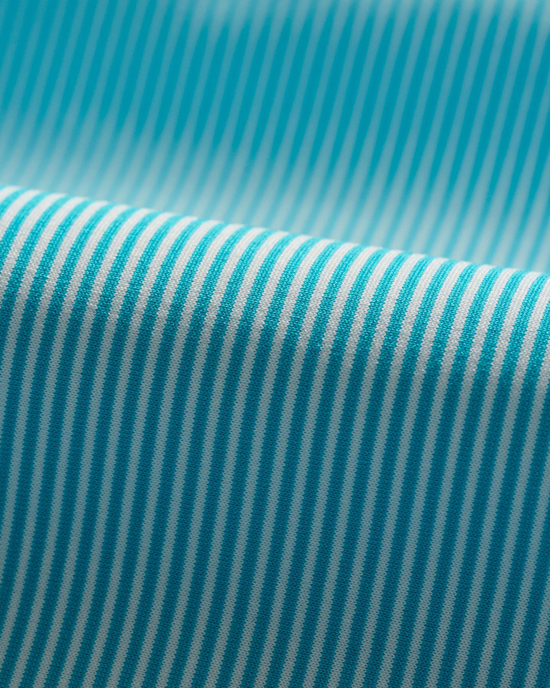 PerryGolf Performance Jersey Polo - Lyndonn Stripe Product Image