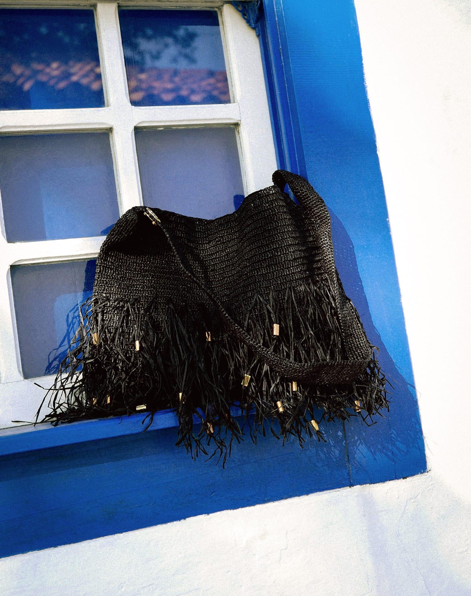 Fringe Bag - Black Product Image
