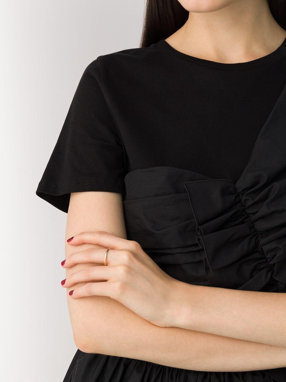 18kt yellow polished gold Le 2 Grammes half bangle ring Product Image