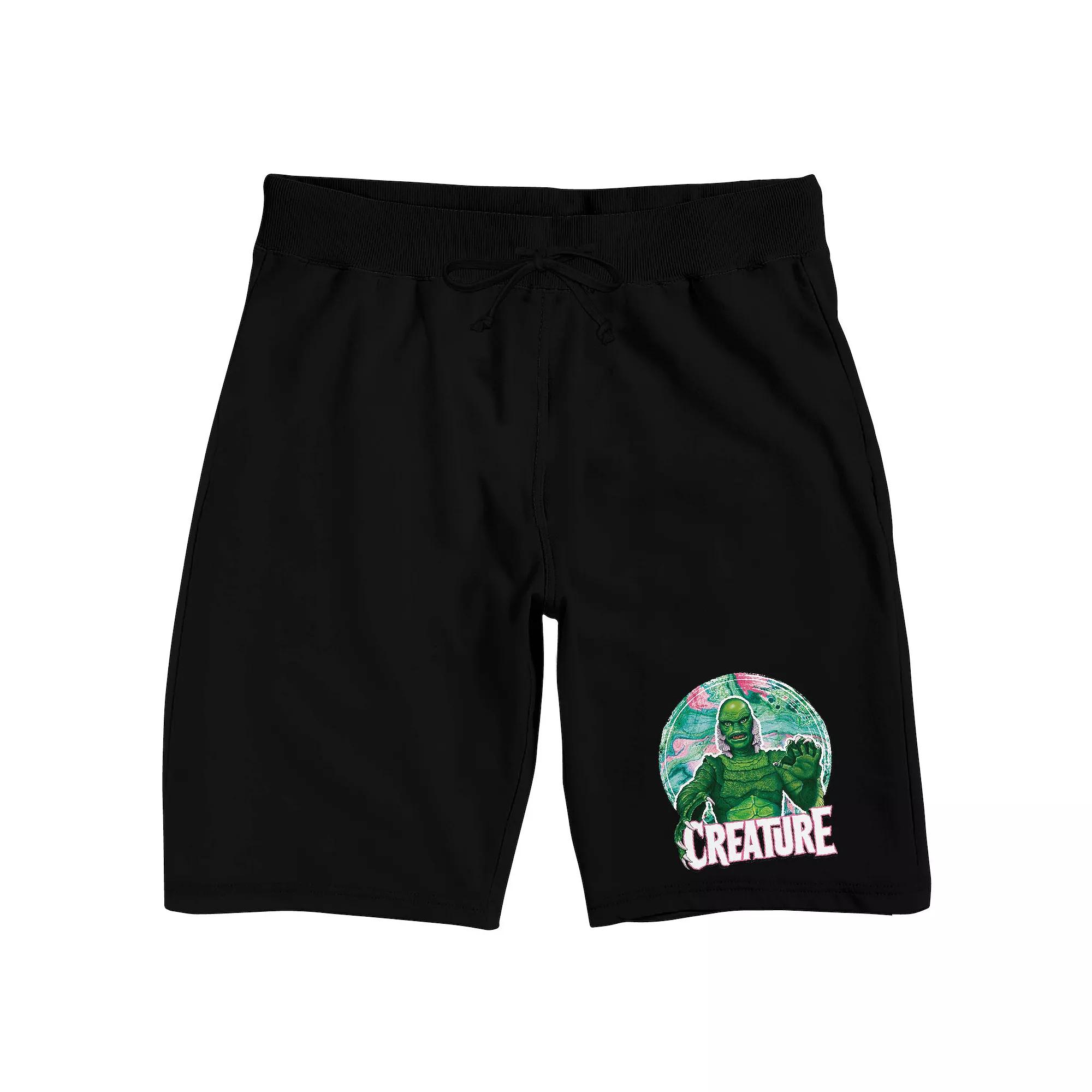 Men's Creature From the Black Lagoon Pajama Shorts,  Product Image