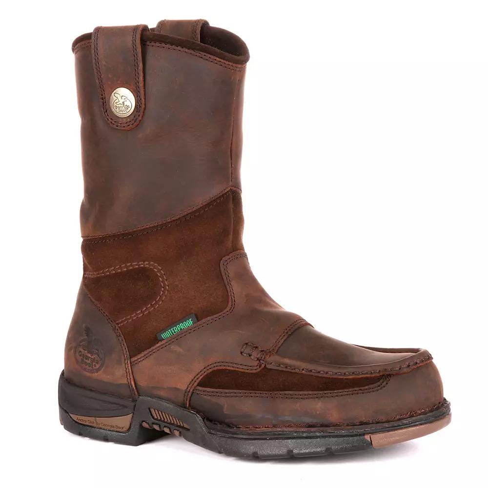 Georgia Boots Athens Men's 10-in. Waterproof Wellington Work Boots,  Product Image