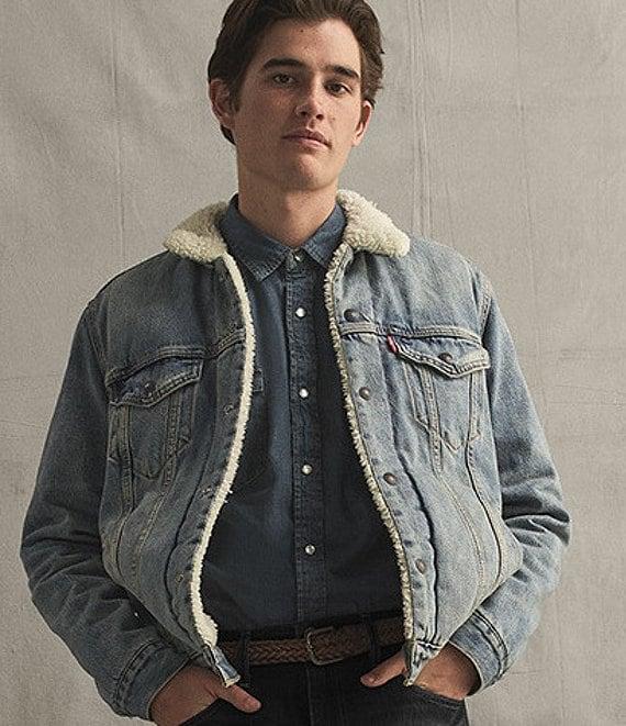 Levi's® Type III Sherpa Denim Trucker Jacket Product Image
