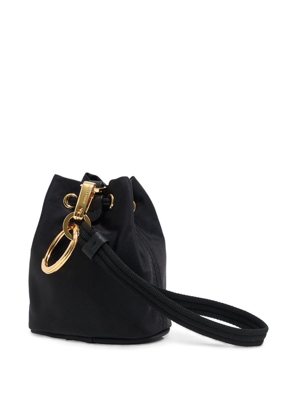 logo-lettering makeup bag  Product Image