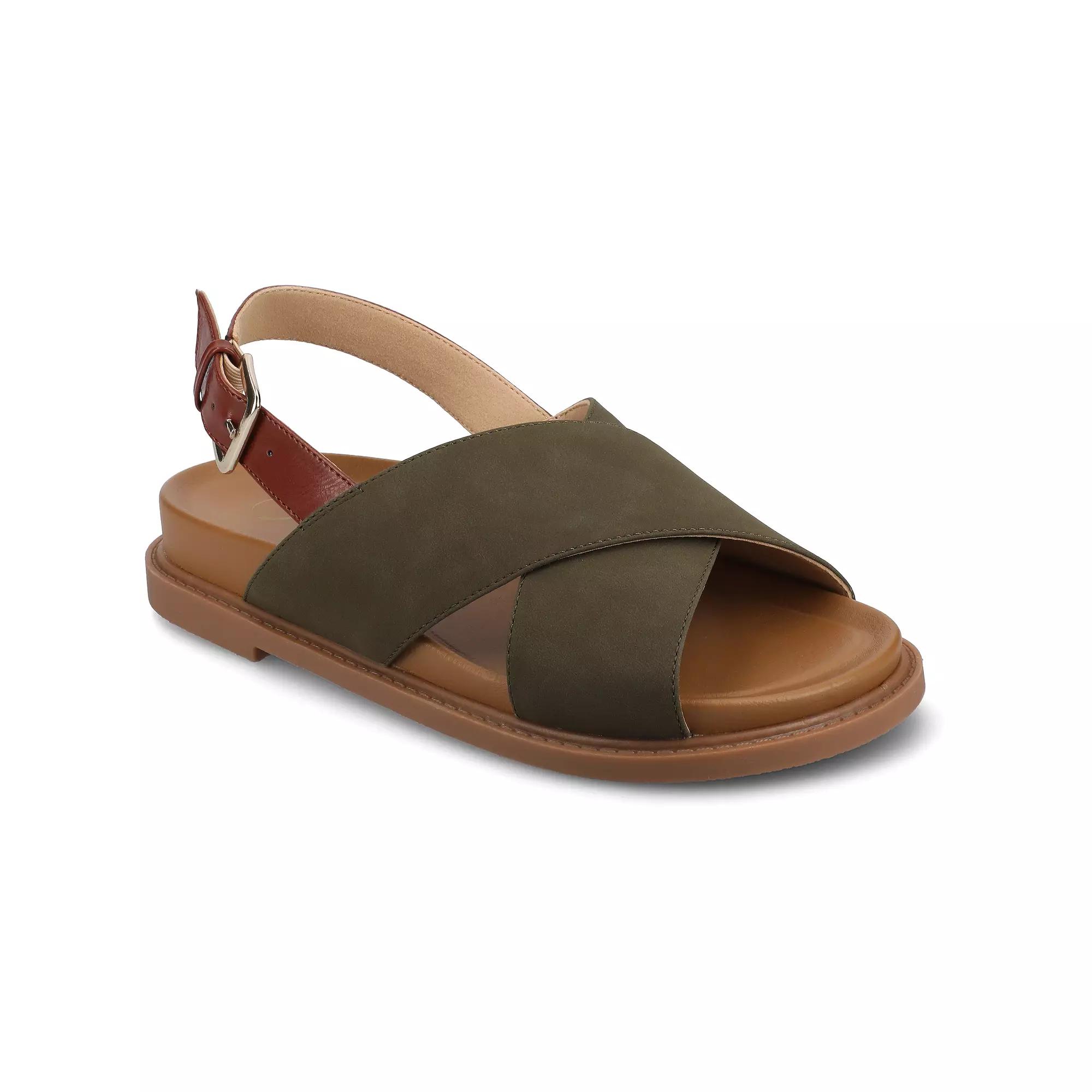 Journee Marinna Women's Flat Sandals,  Product Image