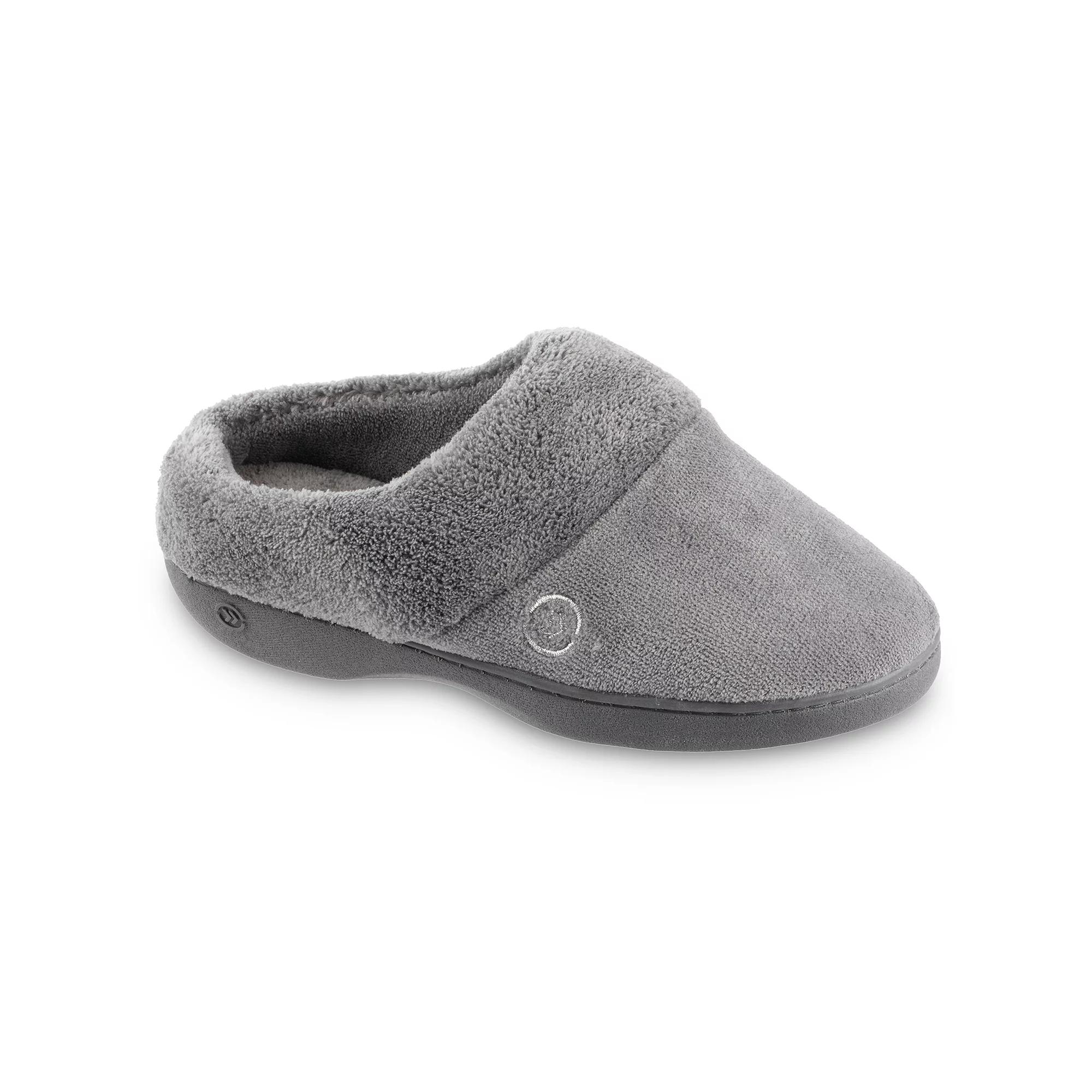 isotoner Mixed Microterry Hoodback Women's Slippers,  Product Image