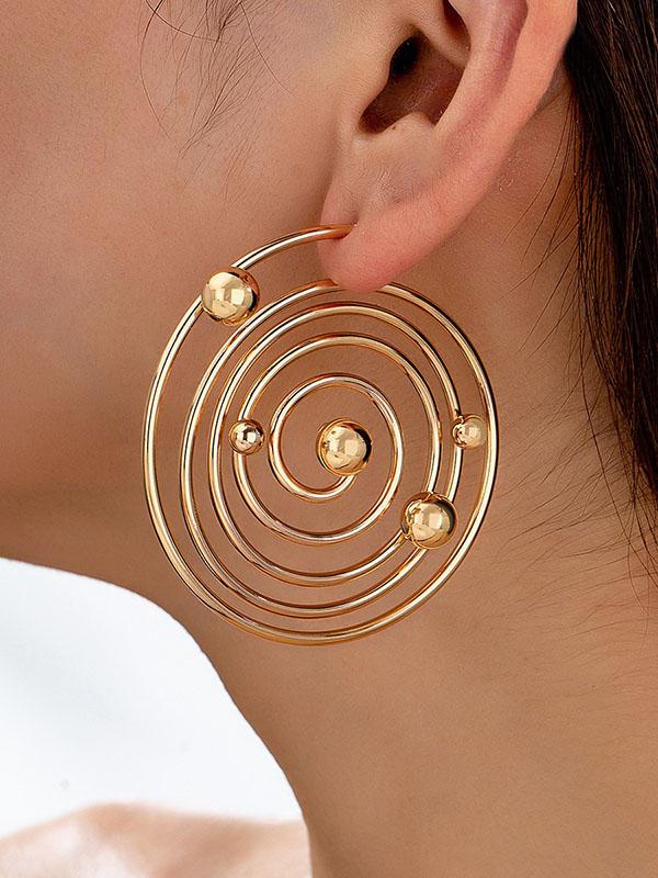 Geometric Drop Earrings Product Image