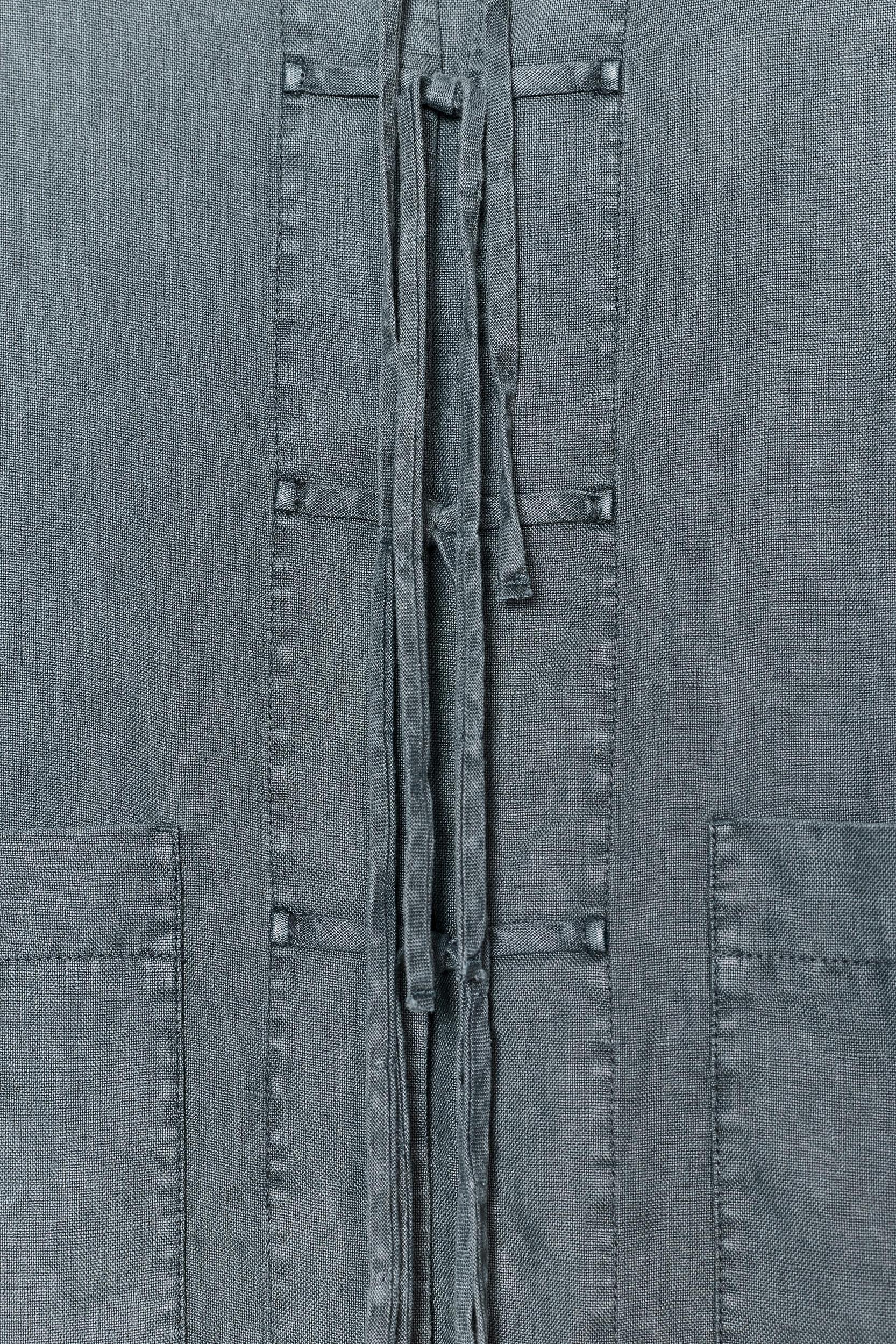 ZW COLLECTION PLEATED LINEN PANTS Product Image