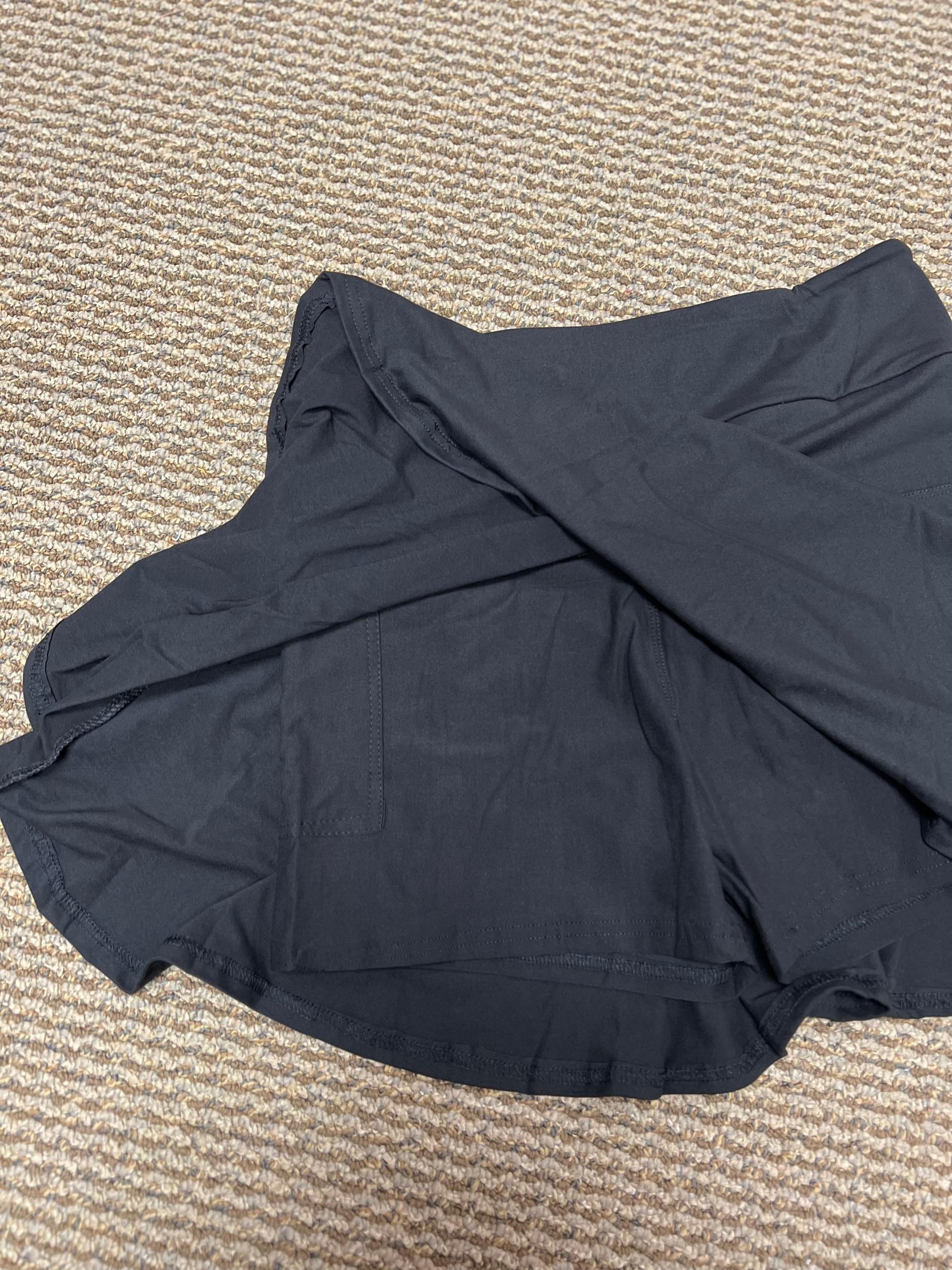 The Brielle Skort- Black Product Image