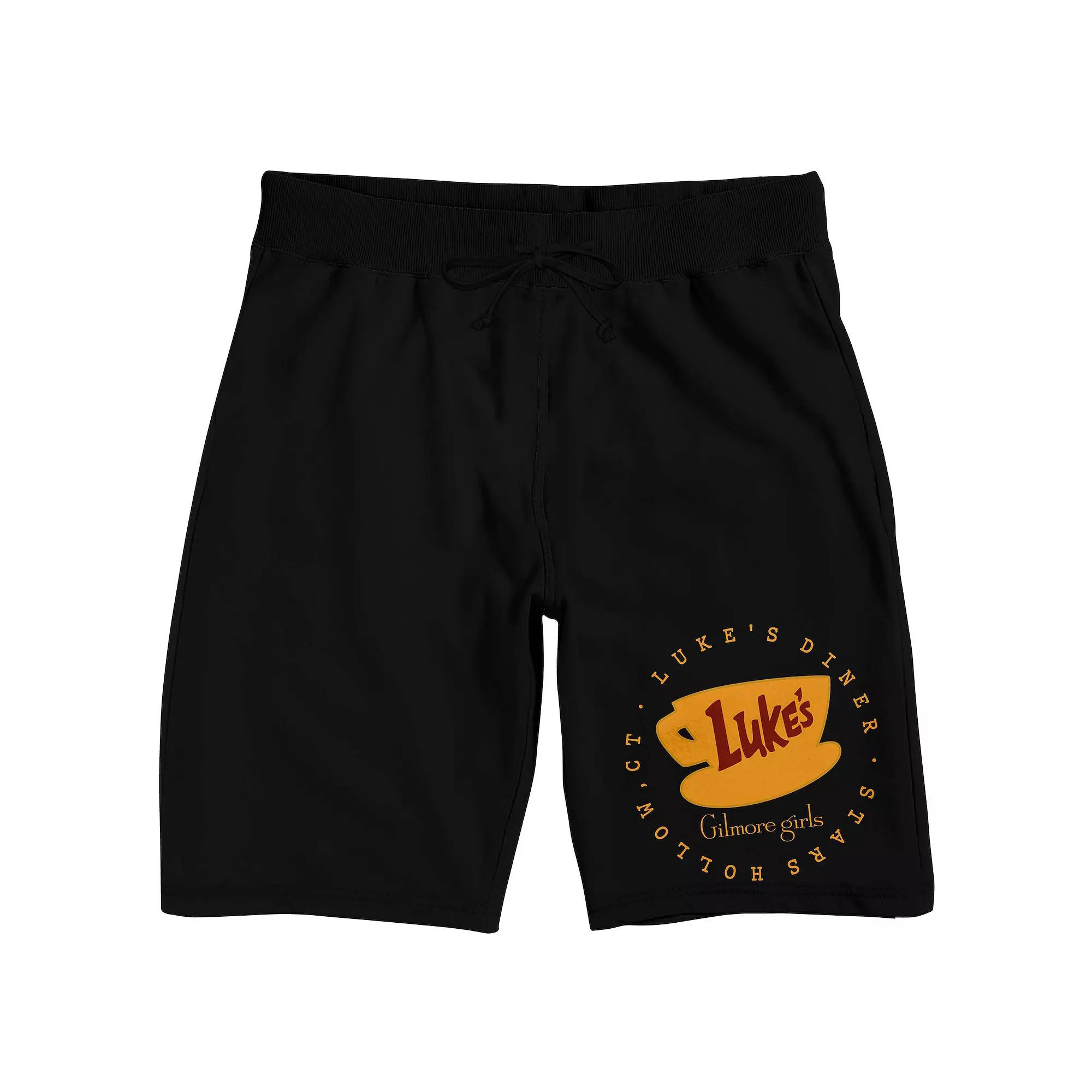 Men's Gilmore Girls Luke's Pajama Shorts,  Product Image