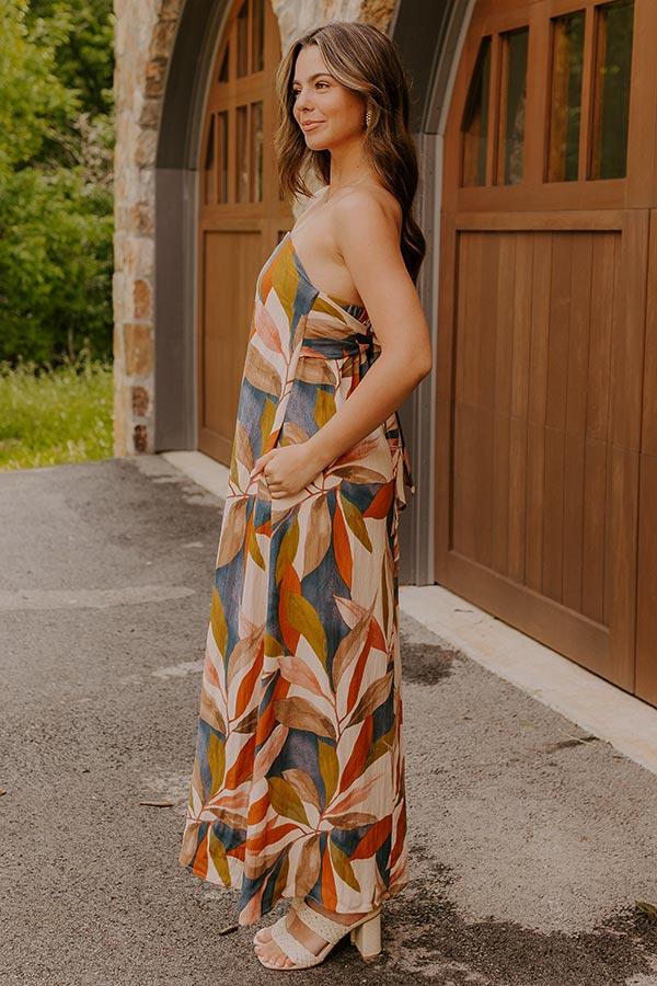 Bali Views Floral Maxi Dress Product Image