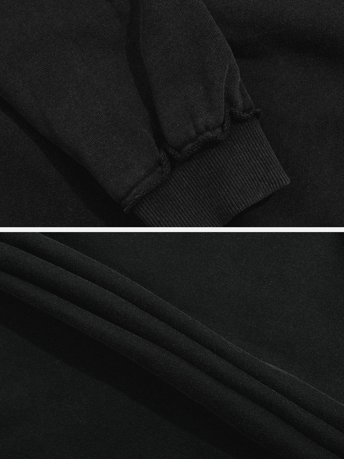 Aelfric Eden Oversized Star Zip Up Hoodie Product Image