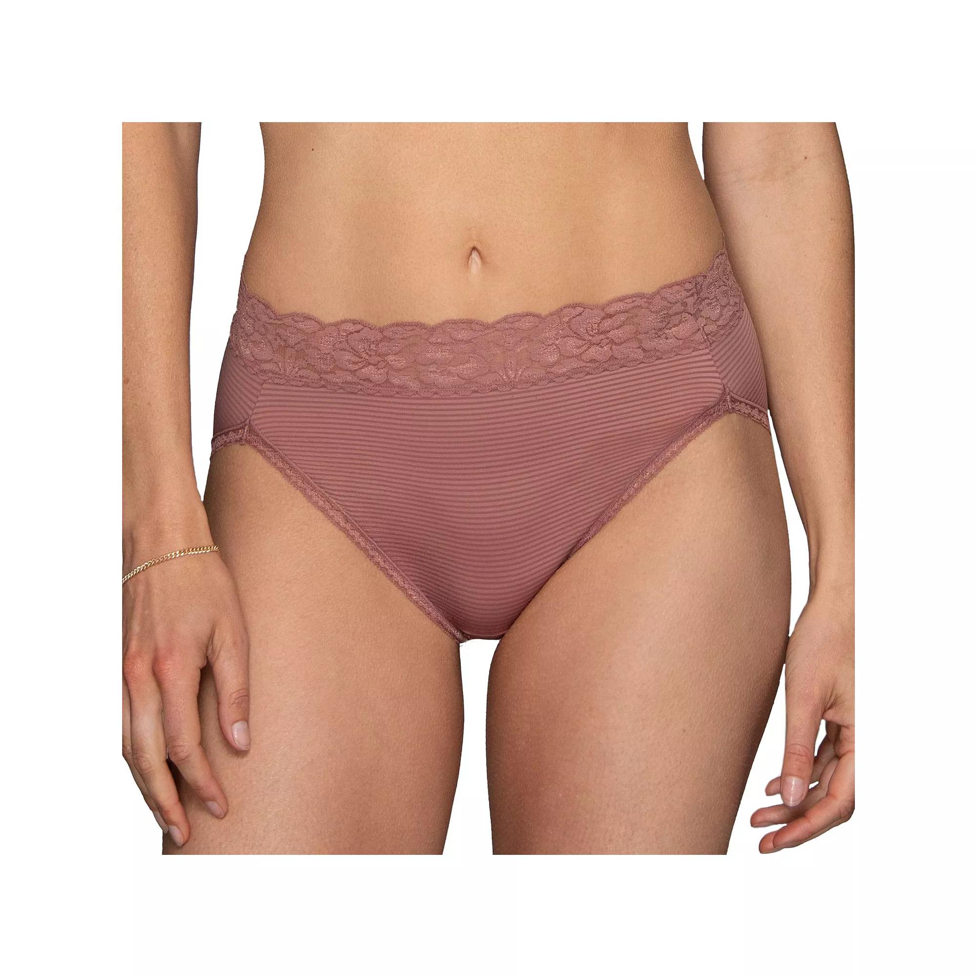 Women's Vanity Fair Lingerie® Flattering Lace Hi-Cut Panty 13280,  Product Image