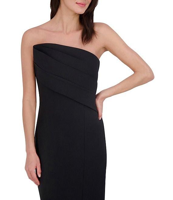 Vince Camuto Origami Draped Neck Sleeveless Ball Gown Product Image